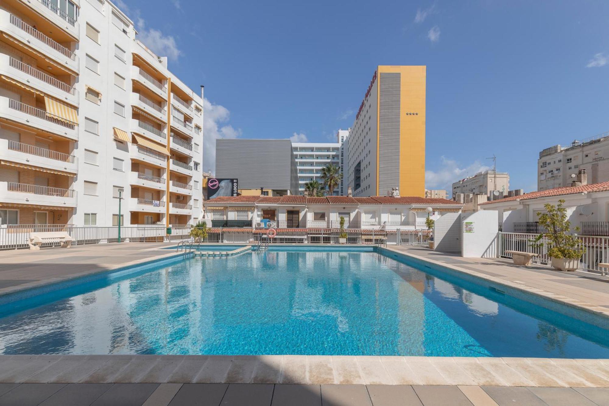 Retro Apartamento Divino Con Piscina Y Playa Familias Parejas Playa de Gandia 외부 사진